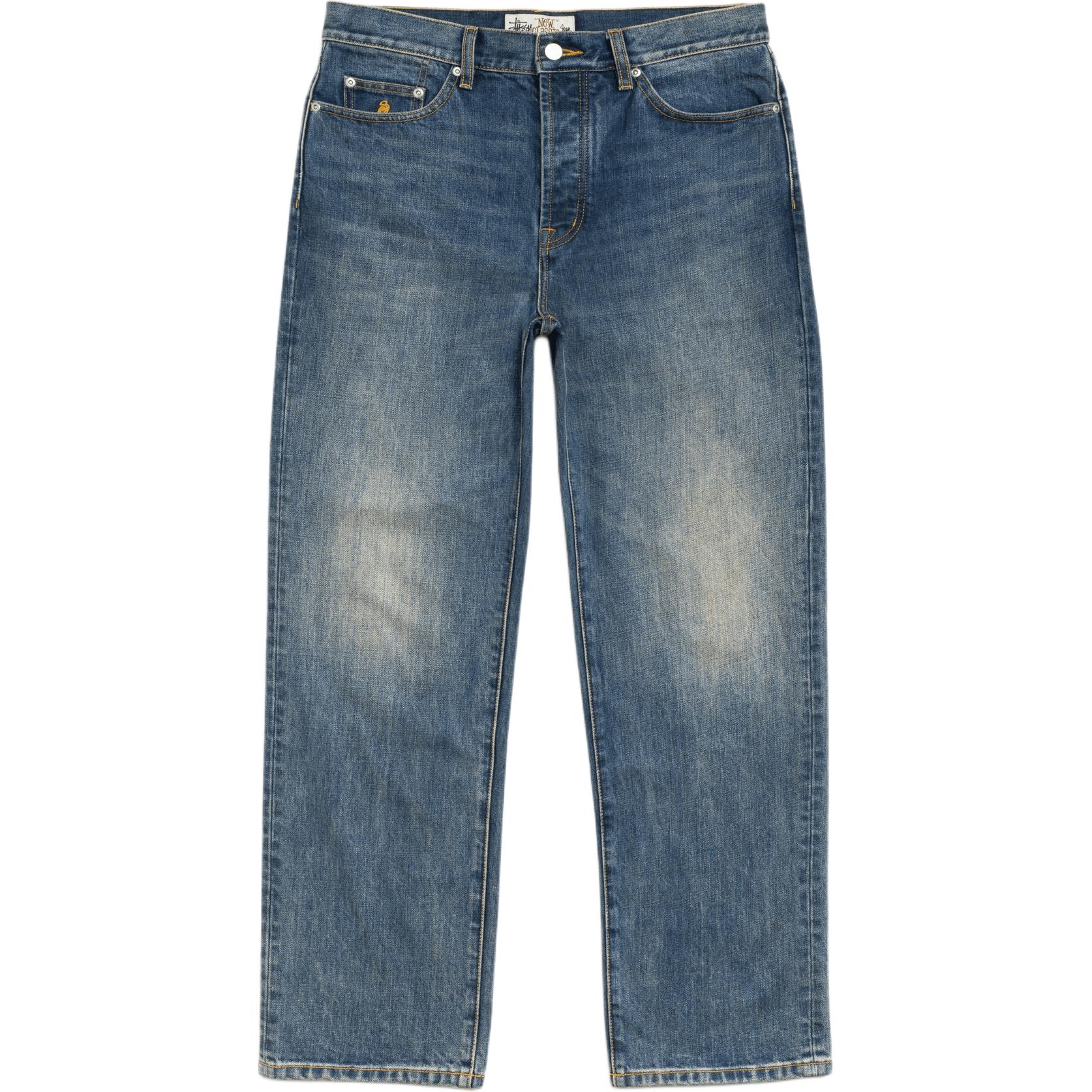 Джинсы Stussy SS26 NEW CLASSIC JEAN SLUB DENIM (синие)