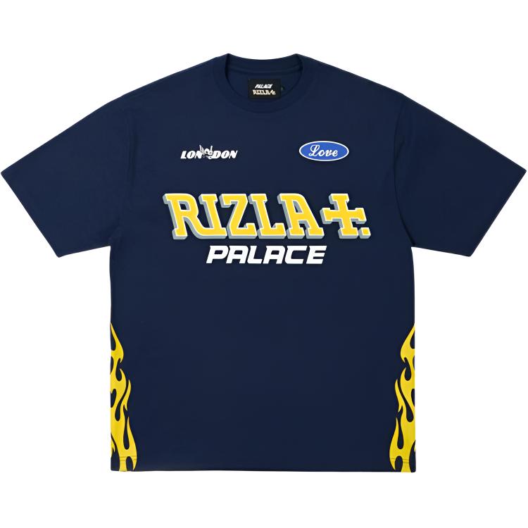 Футболка Palace × Rizla (черная)