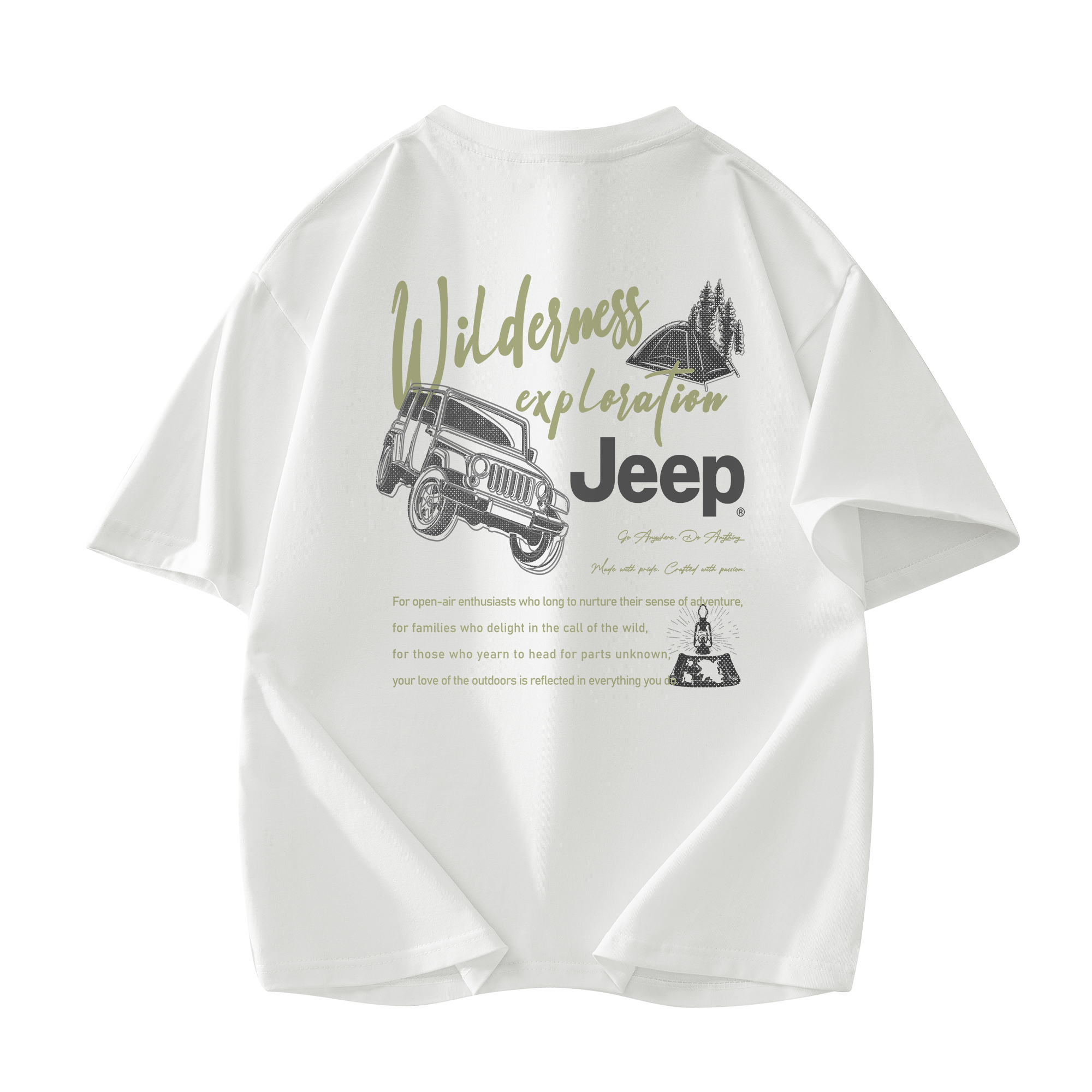 Футболка Jeep (разноцветная)