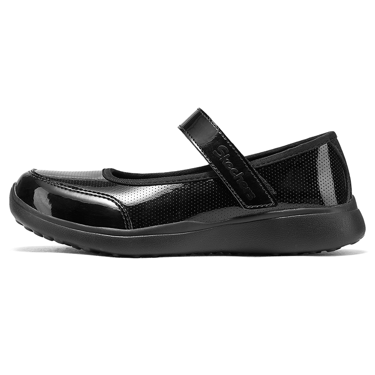 Детские ботинки Skechers Microstrides Old Schooled (черные)
