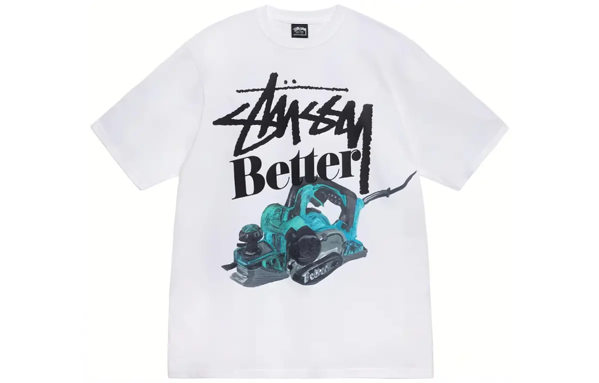 Stussy X Better Gift Shop Built Better Tee