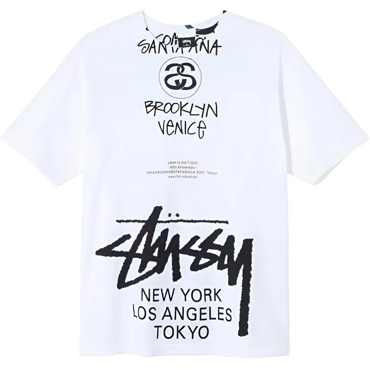 Stussy X Takahiro Miyashita The Soloist World Tour Collection T Shirt