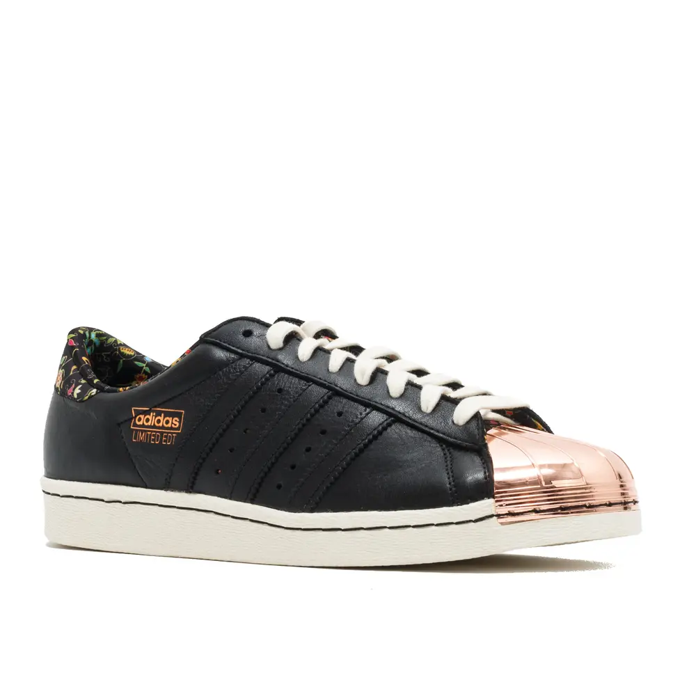 Мужские кеды adidas Superstar 80v (черный) — Чёрный — фото 2