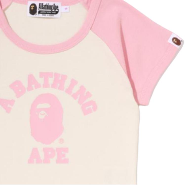 Женская футболка A BATHING APE Head (разноцветная) — фото 4