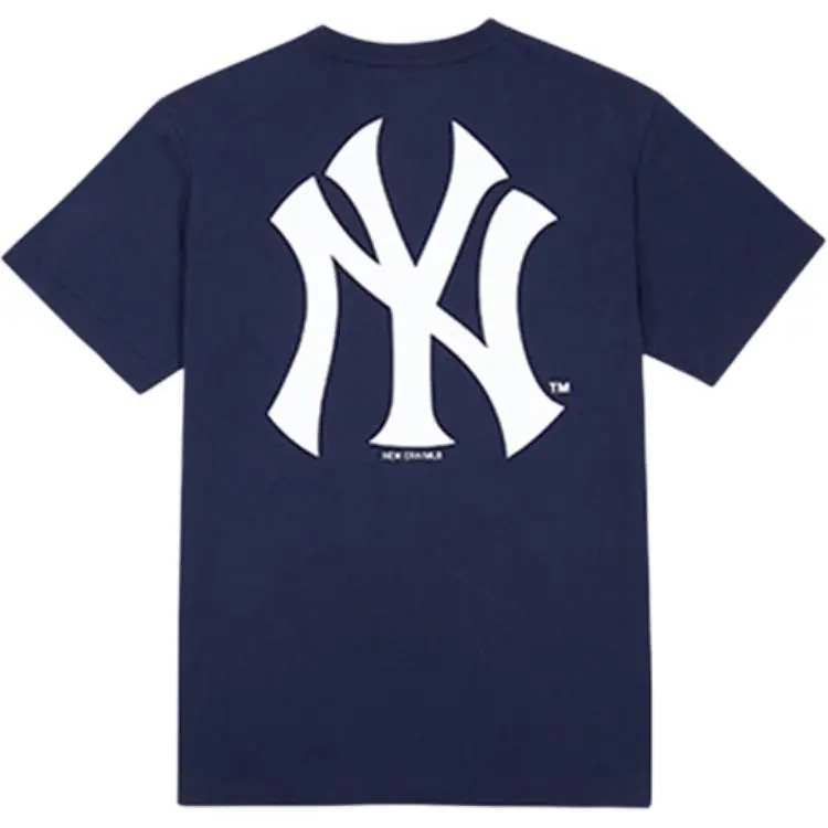New Era T Shirt Unisex Navy Blue
