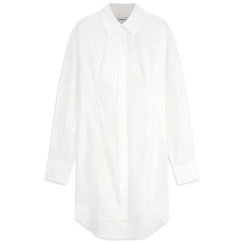 CALVIN KLEIN Long Sleeved Dress Women's YAF Ivory