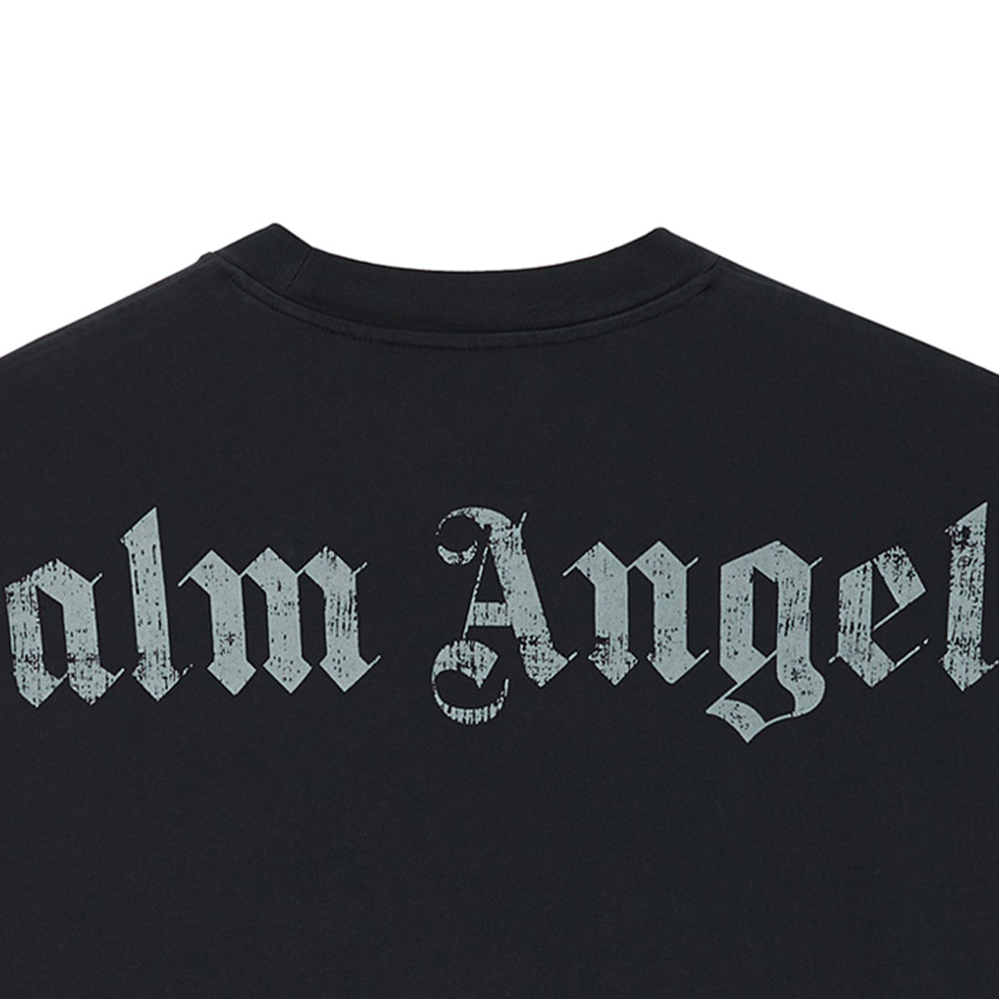Футболка PALM ANGELS SS26 logoT (черная) — фото 4