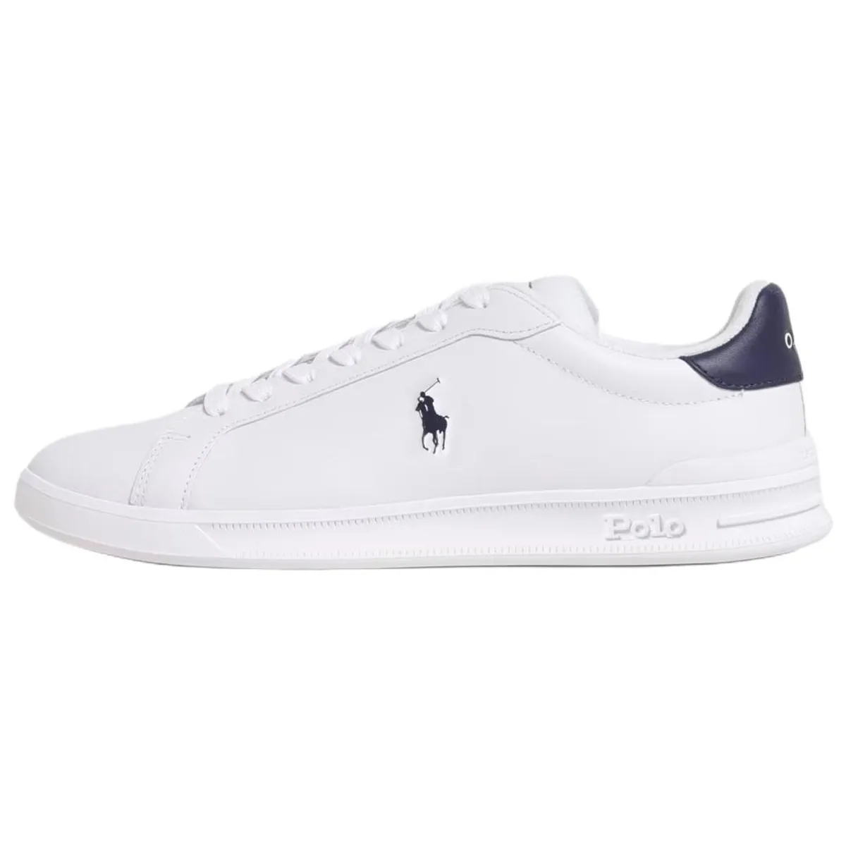 Polo Ralph Lauren Leather Low top Skateboard Shoes Men's White