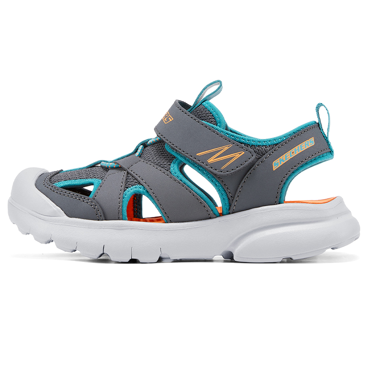 Детские сандалии Skechers Kids Boys (темно-серые)