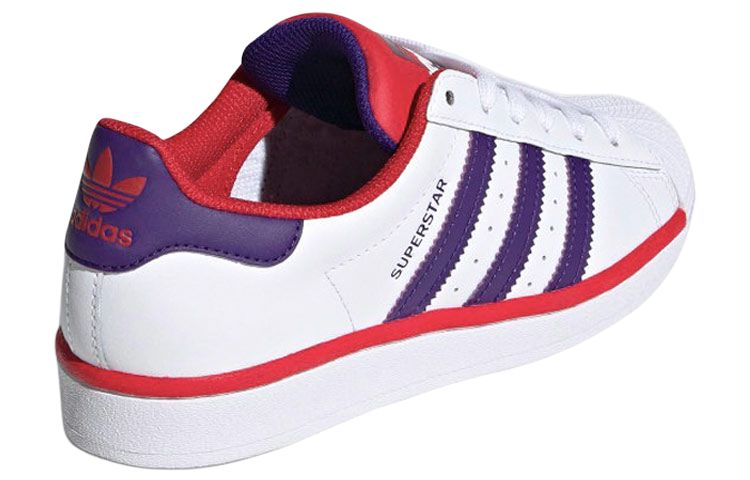 Кеды adidas Originals (белыйфиолетовыйкрасный) — фото 5