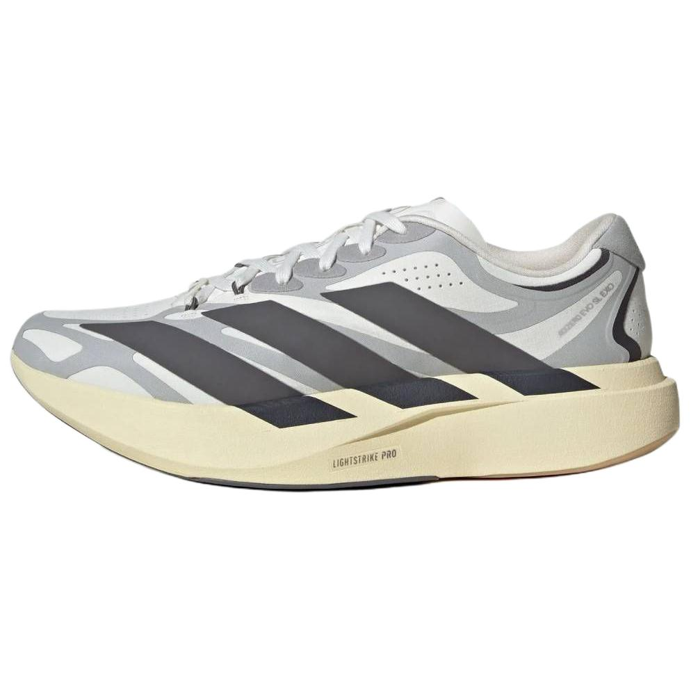 Мужские кроссовки adidas Adizero Evo SL EXO (бело-серые)