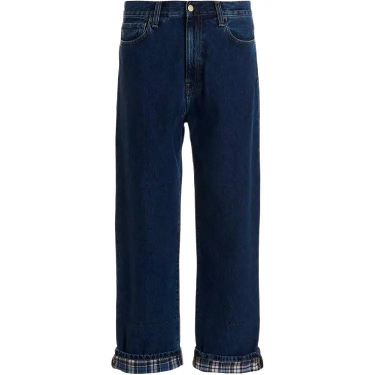 Carhartt WIP Jeans Men's Blue Moderate Straight Fit Pants