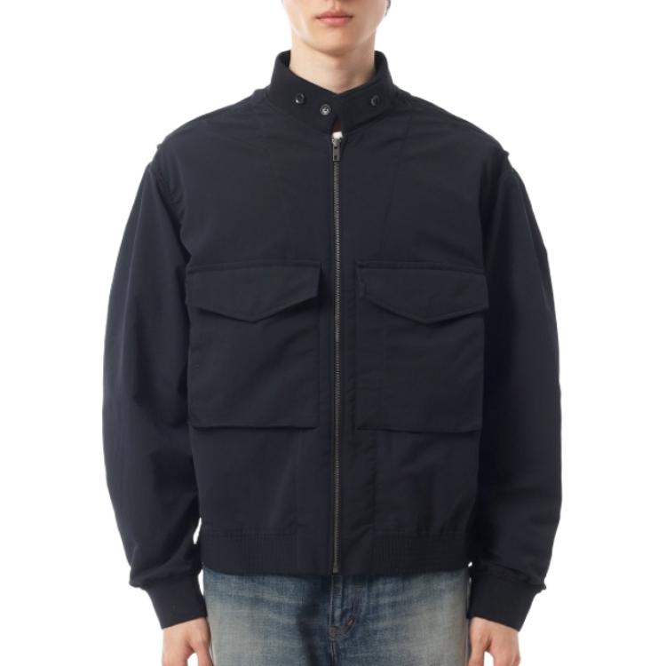 Куртка nanamica SS26 Alphadry (темно-синяя)