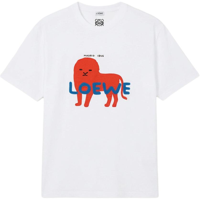 Футболка LOEWE LOEWE SS26 180 T (белая)
