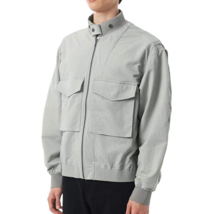 Куртка nanamica SS26 ALPHADRY Field Jacket (светло-хаки) — фото 3