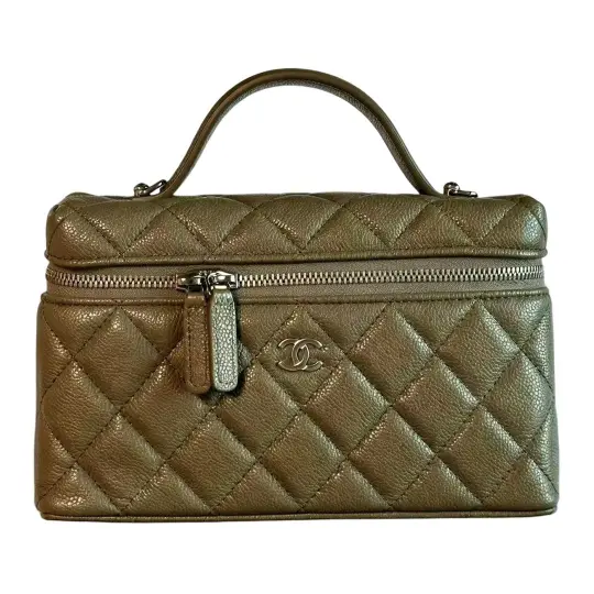 CHANEL Сумка Chanel 26S Double C Logo Женская Оливково-Зеленая
