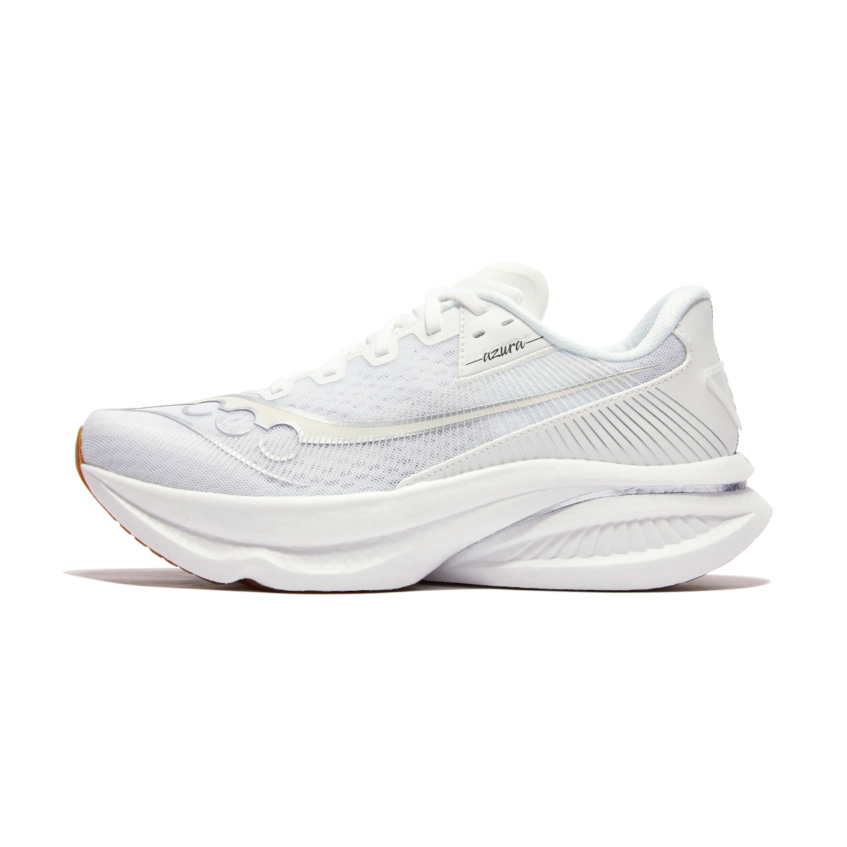 Мужские кроссовки Saucony Endorphin Azura (бело-синие)