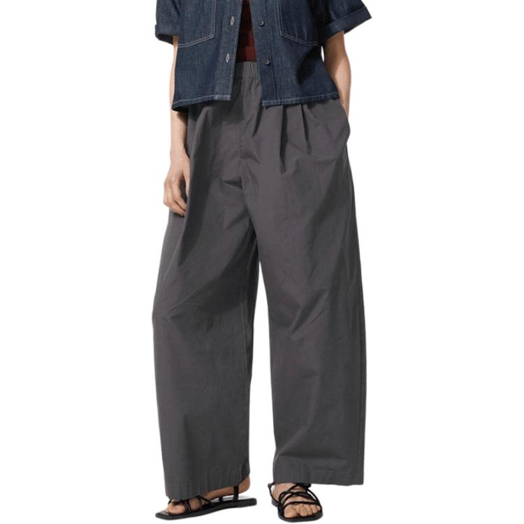 Женские штаны UNIQLO UNIQLO SS26 (серые)