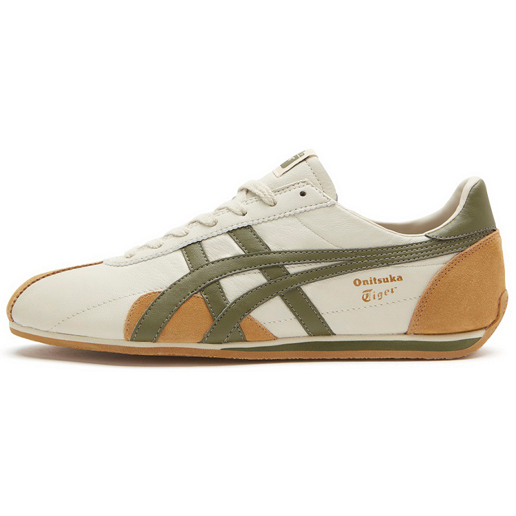 Onitsuka Tiger Onitsuka Tiger Runspark comfortable, versatile and wear-resistant low-top casual running shoes for men and women, beige
