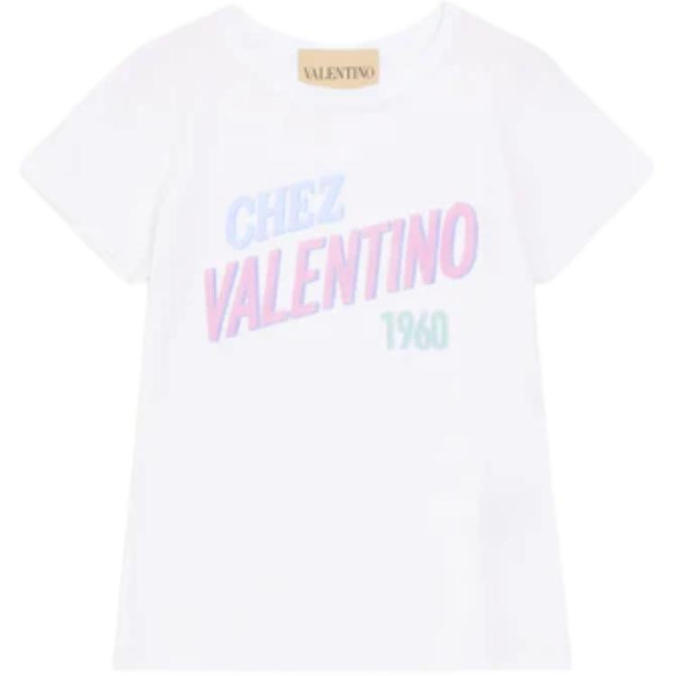 Женская футболка Valentino SS26 (белый)