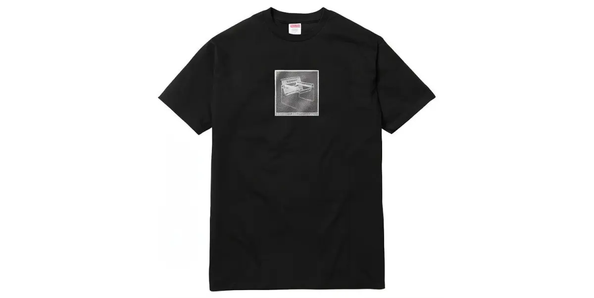 Supreme SS18 Chair Tee Black T Shirt Unisex Black