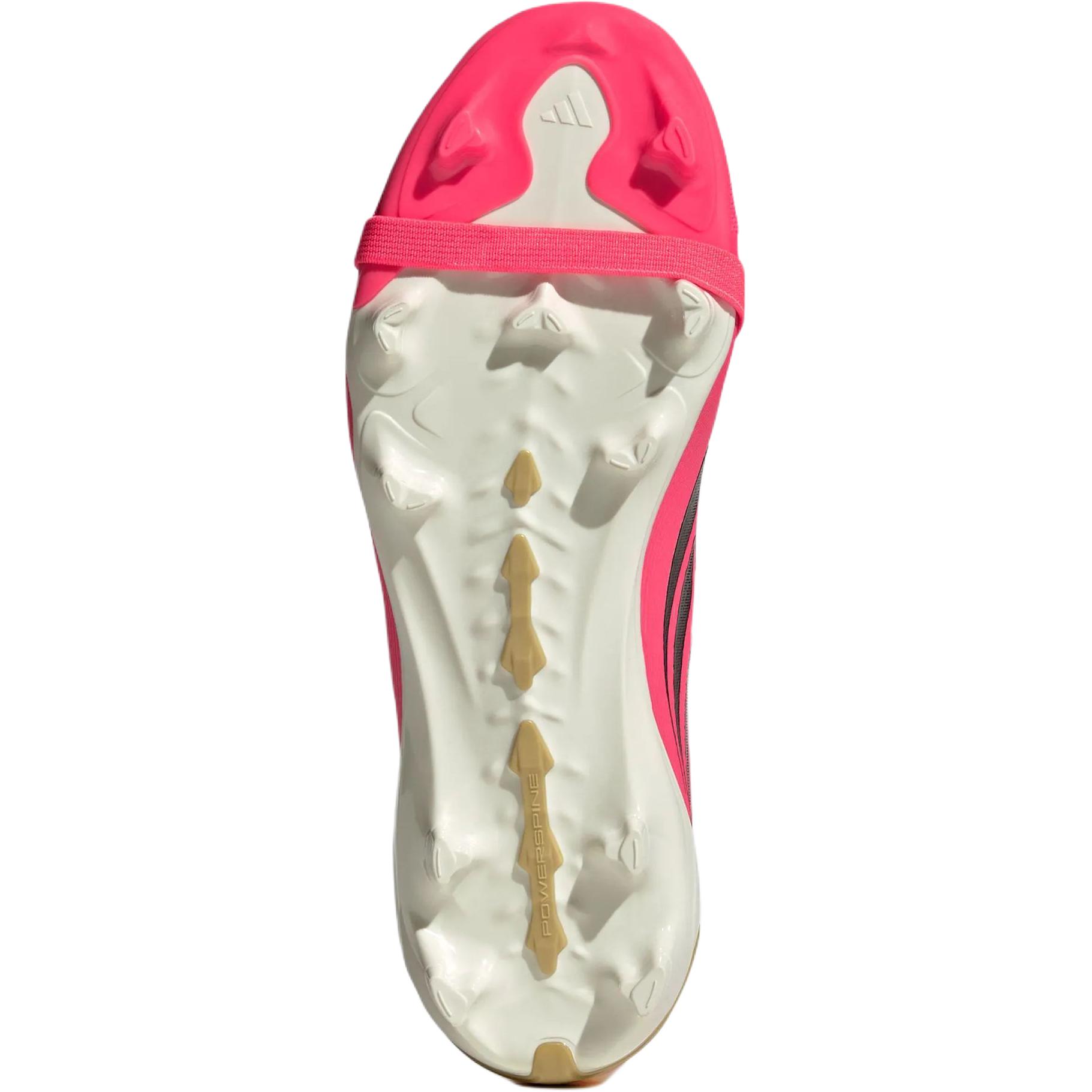 детские бутсы adidas adidasPREDATOR ELITE FT FG (розово-белый) — 玫粉白 — фото 6