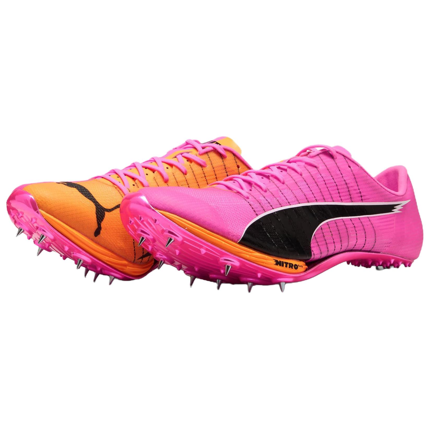Мужские кроссовки PUMA evoSPEED Sprint Nitro 2 (розово-оранжевые) — Розовыйоранжевый — фото 3