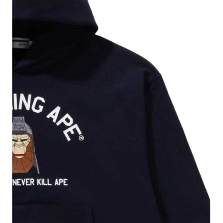 Мужская худи A BATHING APE A BATHING APE LEGACY (черный) — фото 3