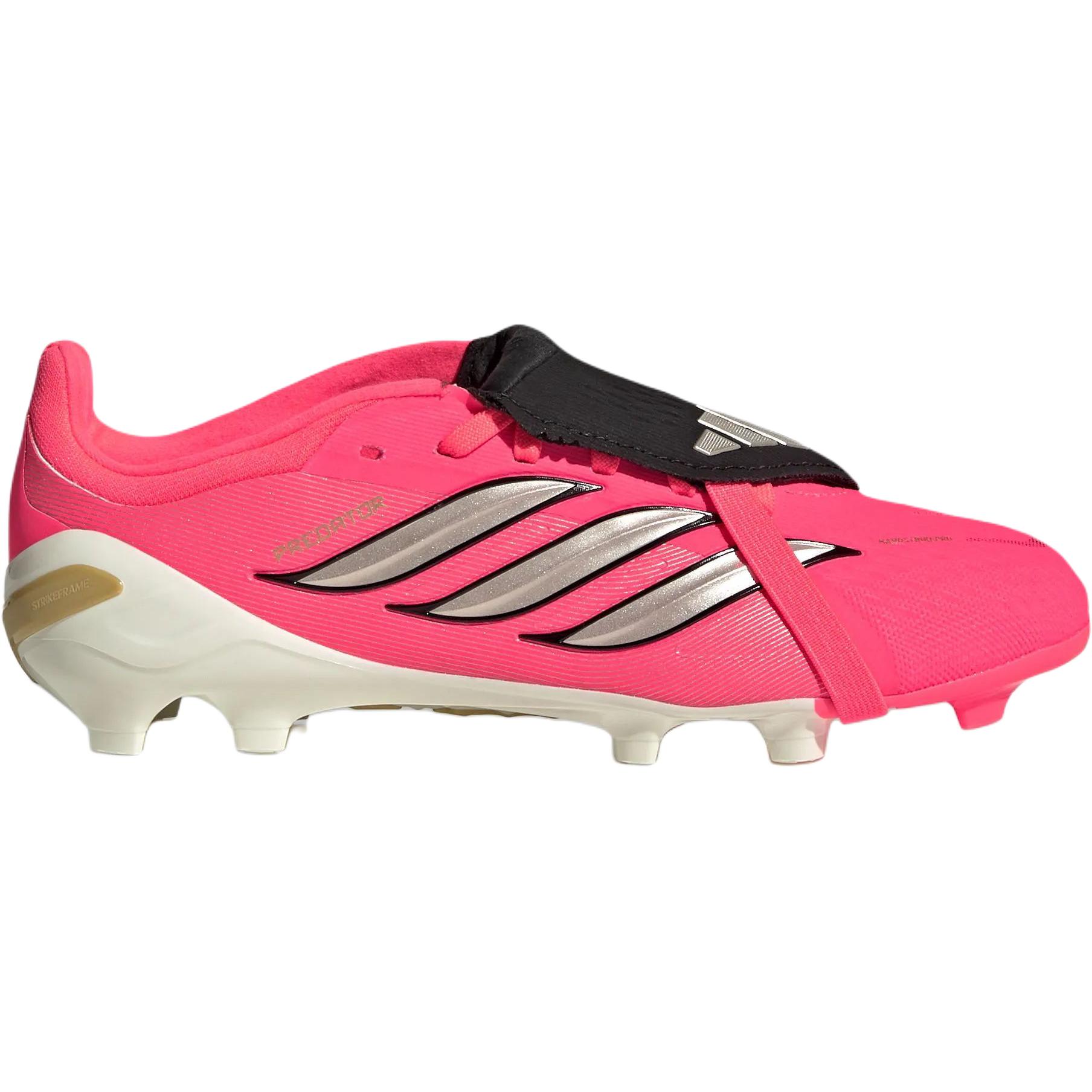 детские бутсы adidas adidasPREDATOR ELITE FT FG (розово-белый) — 玫粉白 — фото 2