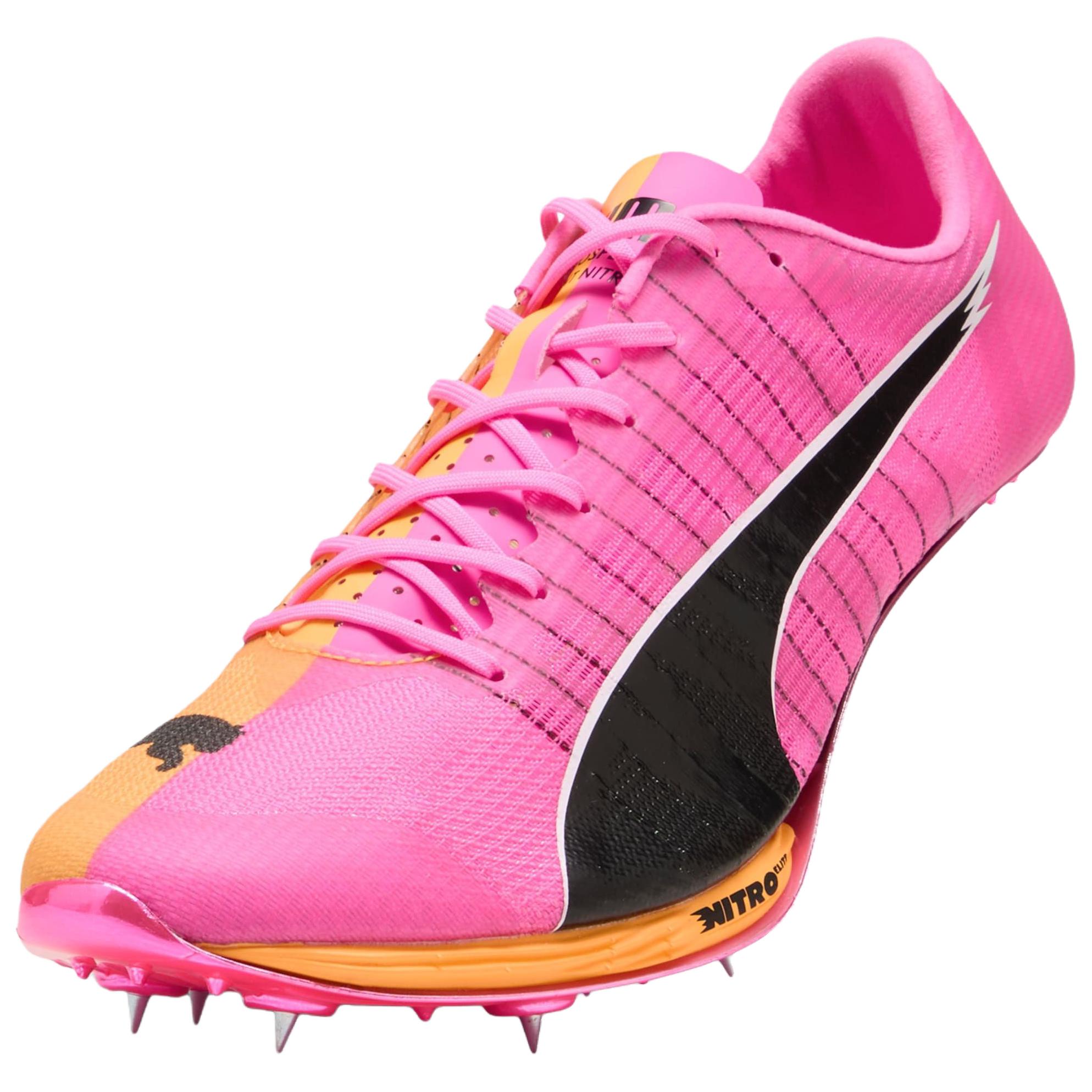 Мужские кроссовки PUMA evoSPEED Sprint Nitro 2 (розово-оранжевые) — Розовыйоранжевый — фото 4