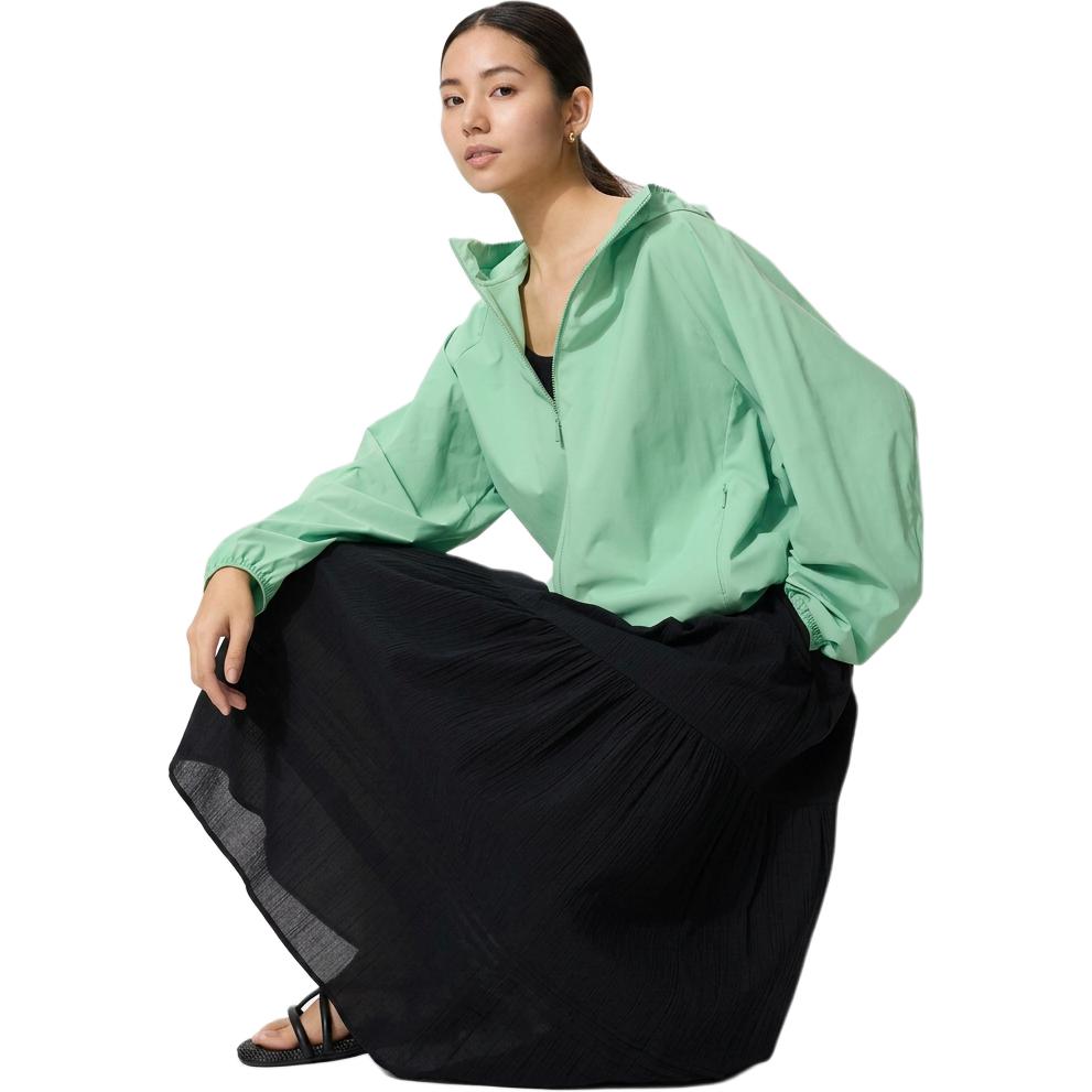 Женская куртка UNIQLO UNIQLO SS26 (зеленая)