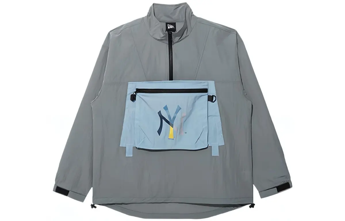 New Era SS22 Jacket Unisex Gray