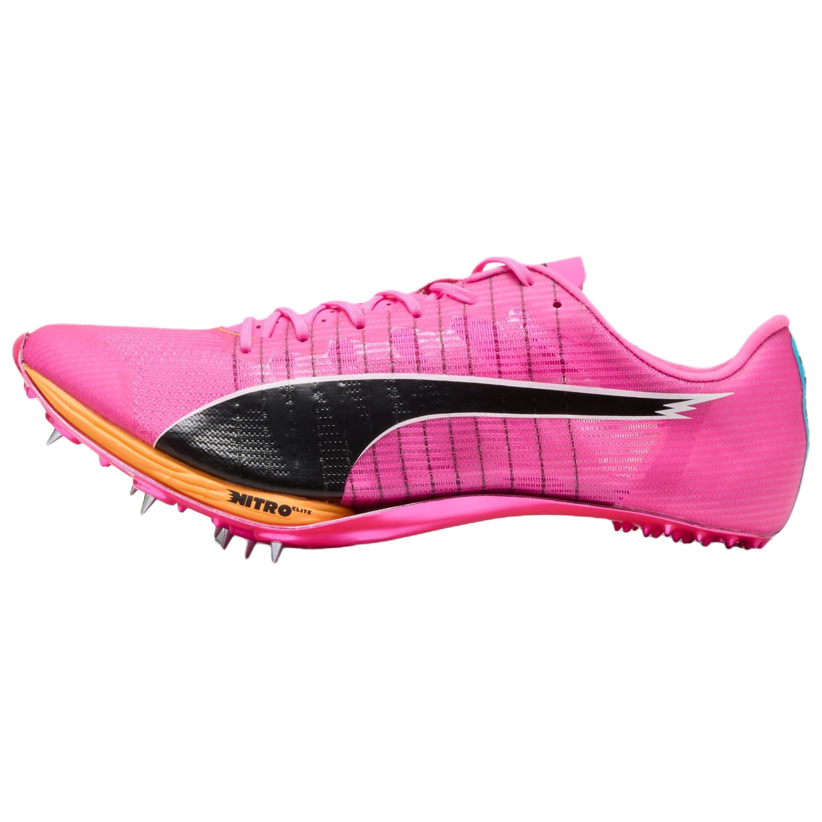 Мужские кроссовки PUMA evoSPEED Sprint Nitro 2 (розово-оранжевые)