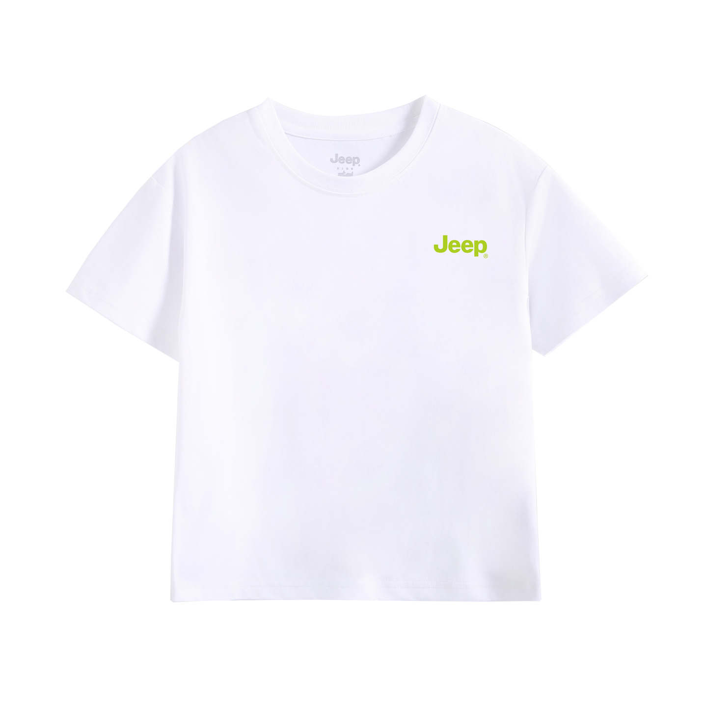 Детская футболка Jeep (белая) — фото 8