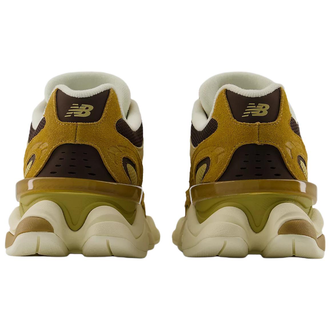 Кроссовки New Balance 9060R (коричневые) — Коричневый — фото 4