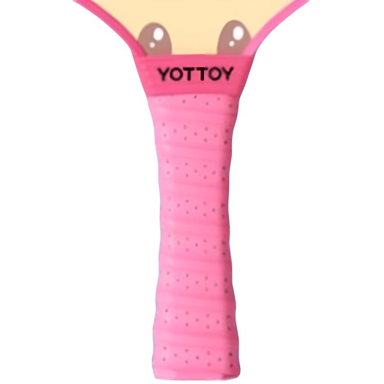 YOTTOY Pickleball Paddles Fiberglass Kids Cloud Pink