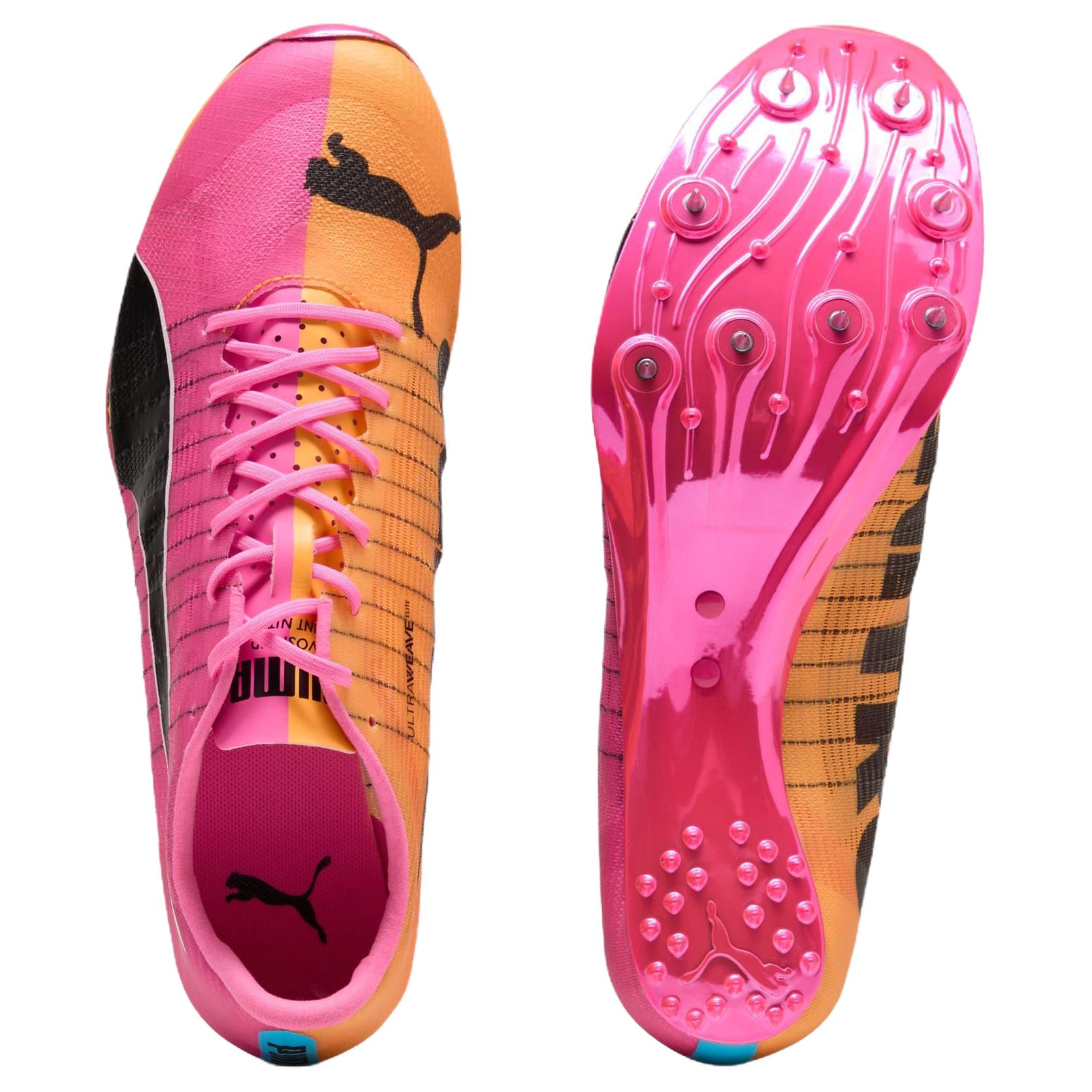 Мужские кроссовки PUMA evoSPEED Sprint Nitro 2 (розово-оранжевые) — Розовыйоранжевый — фото 5