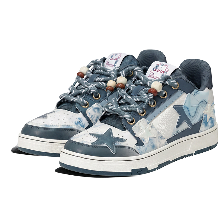 KAALIXTO Low top Skateboard Shoes Unisex Blue