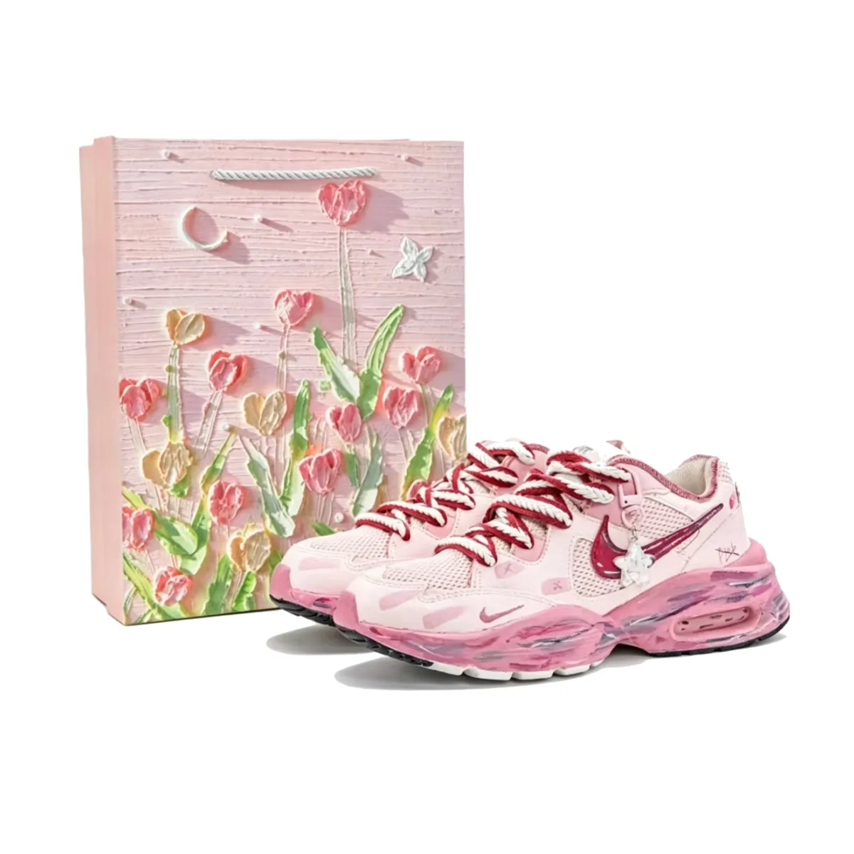 Nike Air Max Fusion Cow Leather Height Increasing Abrasion Resistant Breathable Low top Casual City Commuting