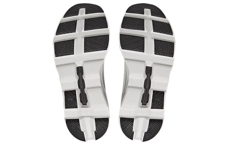On Cloudmonster Fabric Low top Casual Running Shoes Women's Undyed White