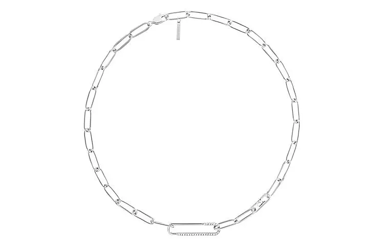 CALVIN KLEIN Wind Style Collection Titanium Steel Stainless Steel Niche, Trendy, Premium Aesthetic, Versatile, Necklace