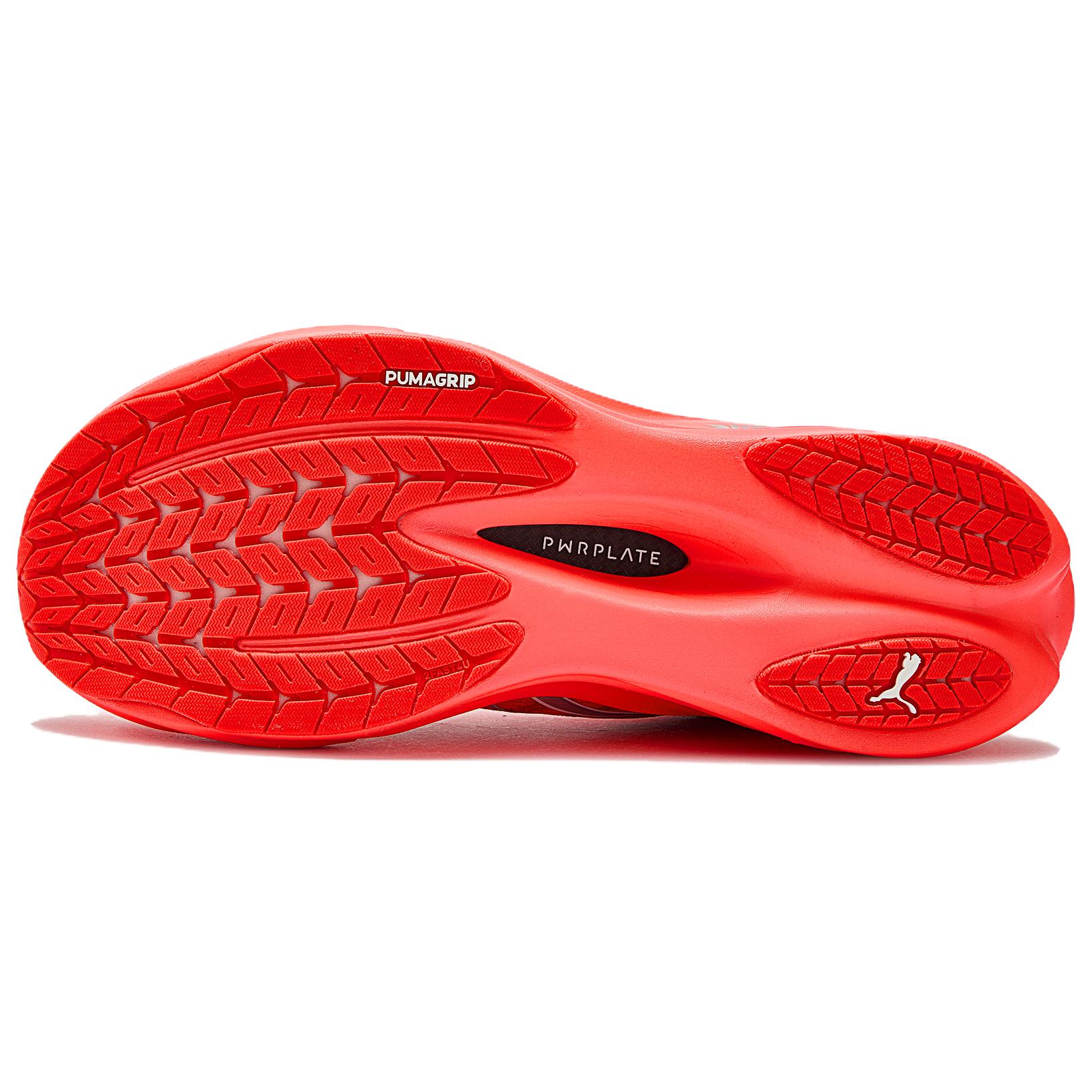Женские кроссовки PUMA Deviate Nitro 4 (красные) — Красный — фото 9