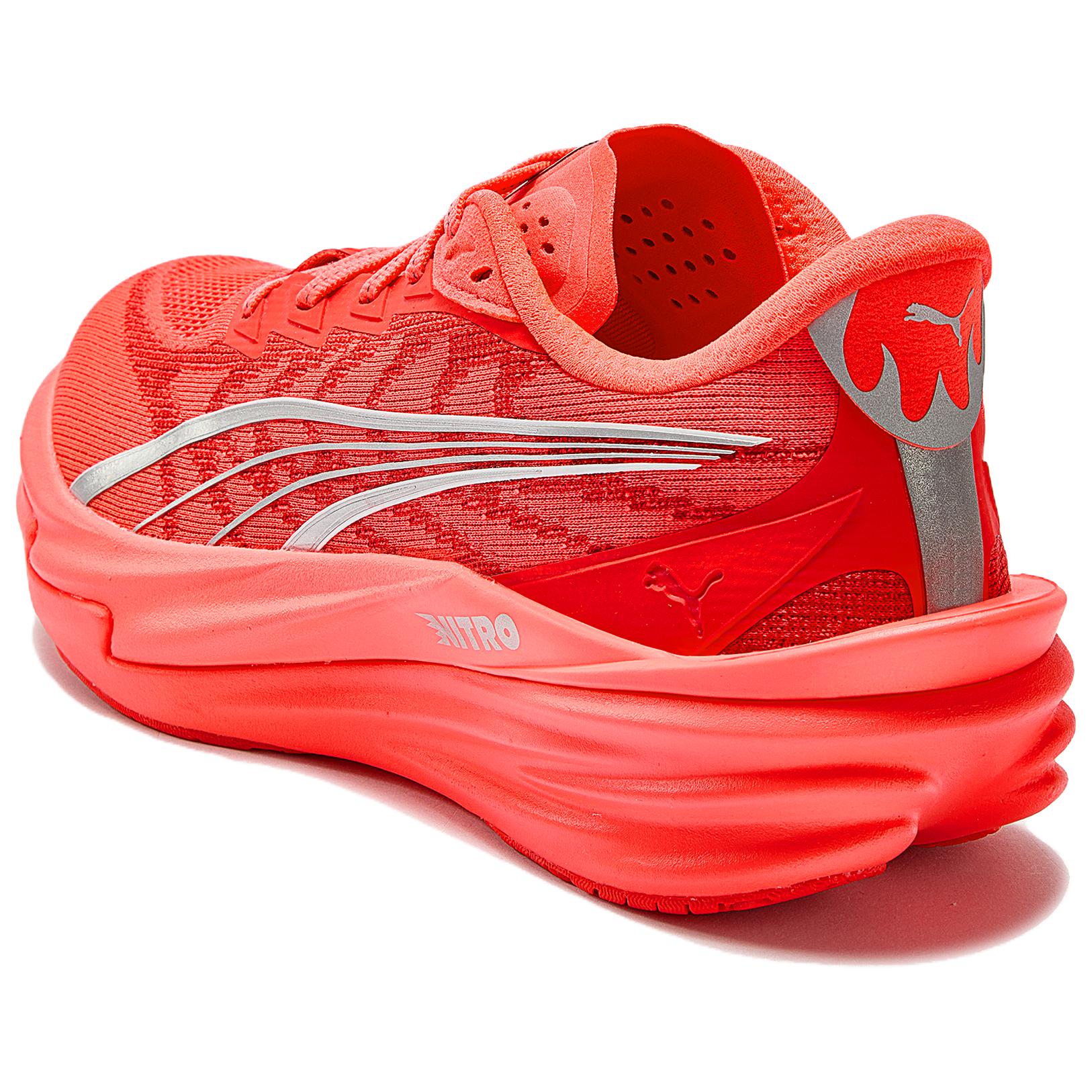 Женские кроссовки PUMA Deviate Nitro 4 (красные) — Красный — фото 6