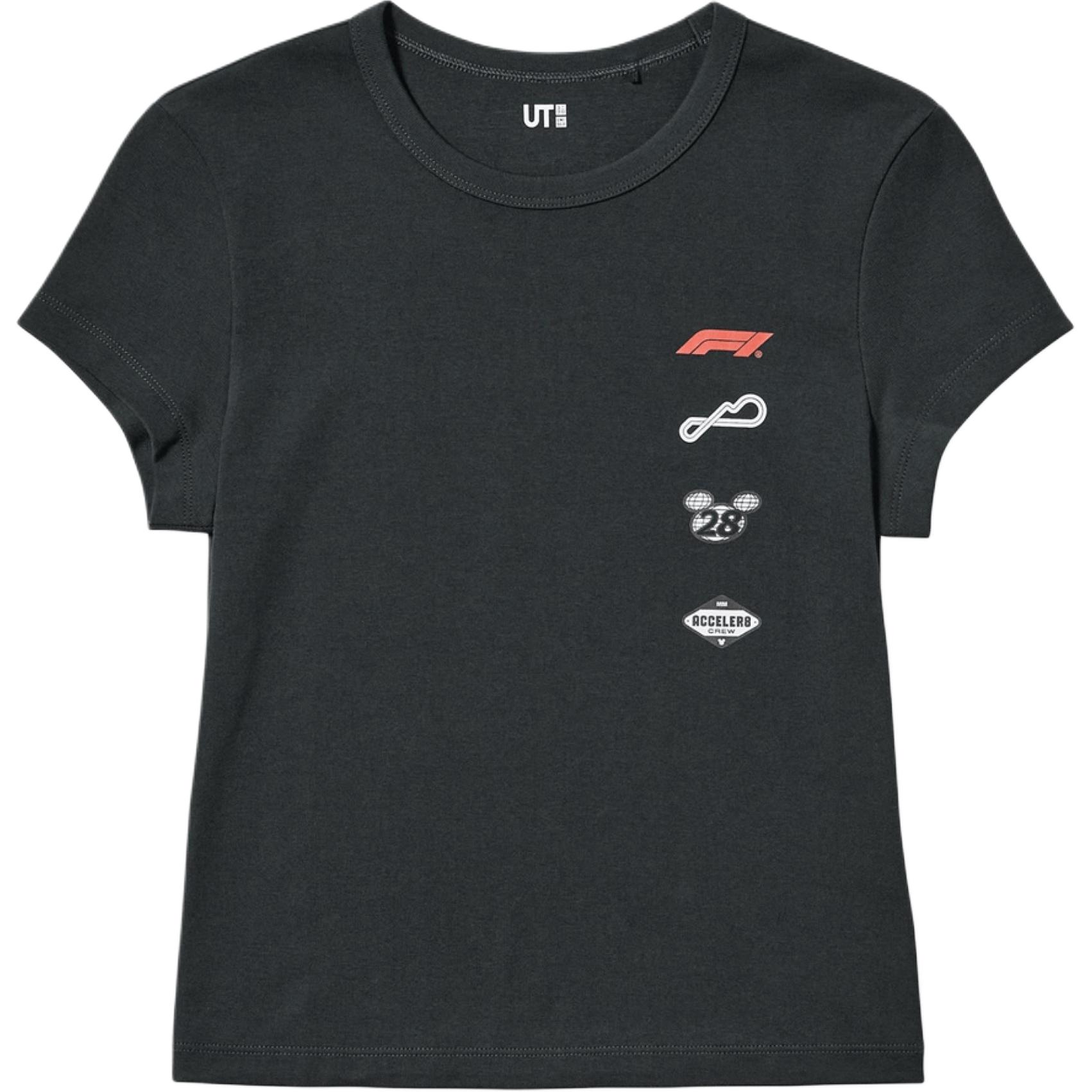 Женская футболка UNIQLO UNIQLO x Formula 1 UT SS26T (белая)