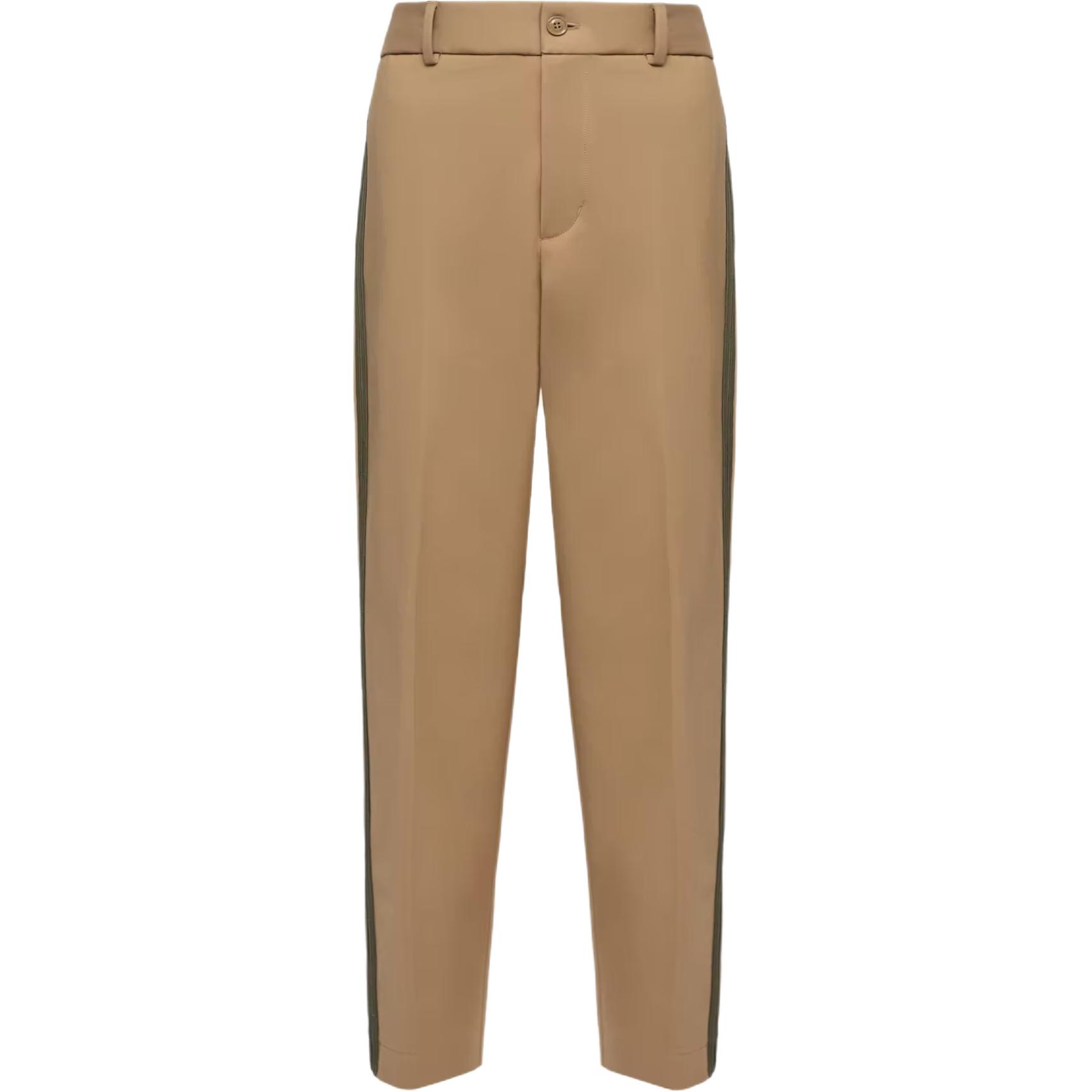 Мужские штаны Moncler Tailored Cotton Blend Pants (синие)