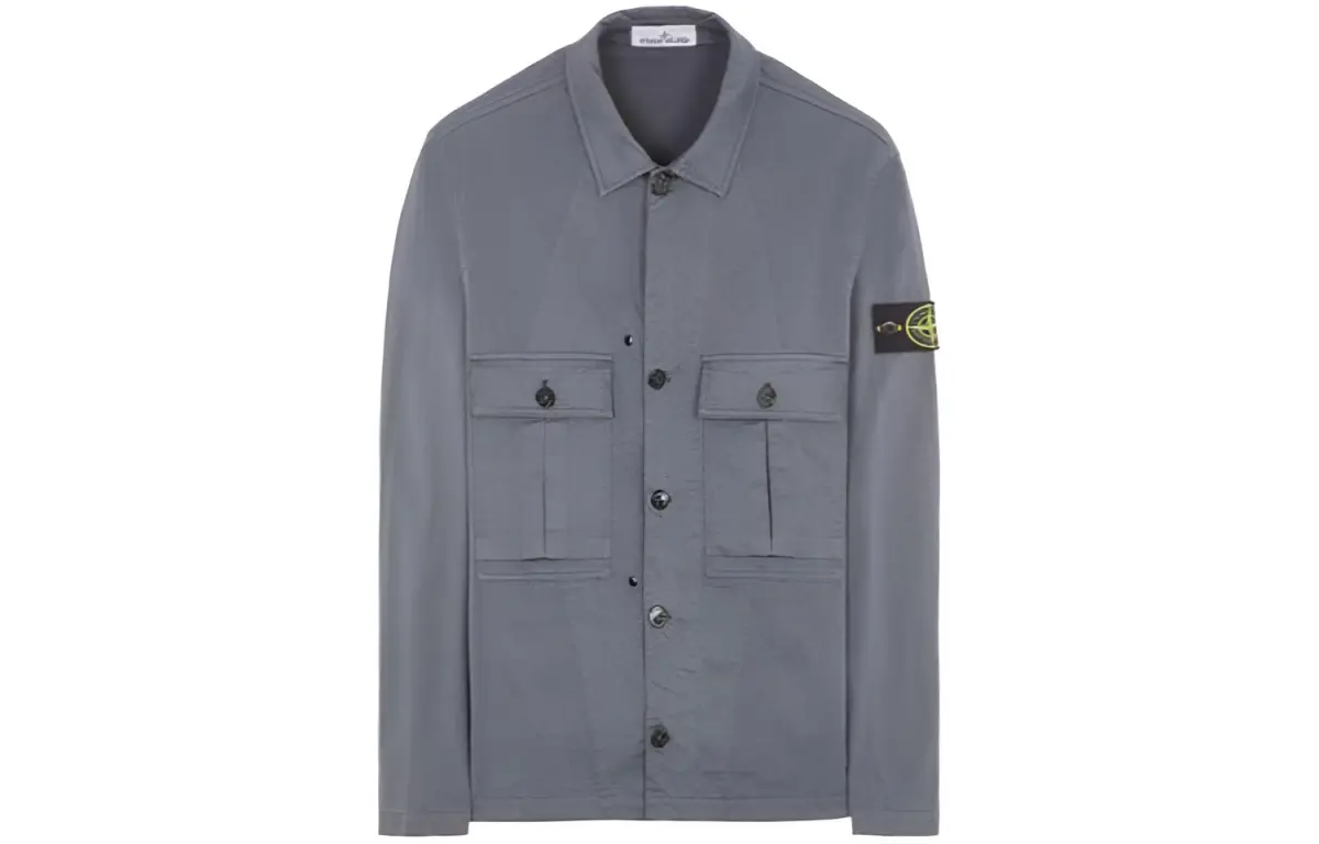 STONE ISLAND Jackets & Coats Men's Gray