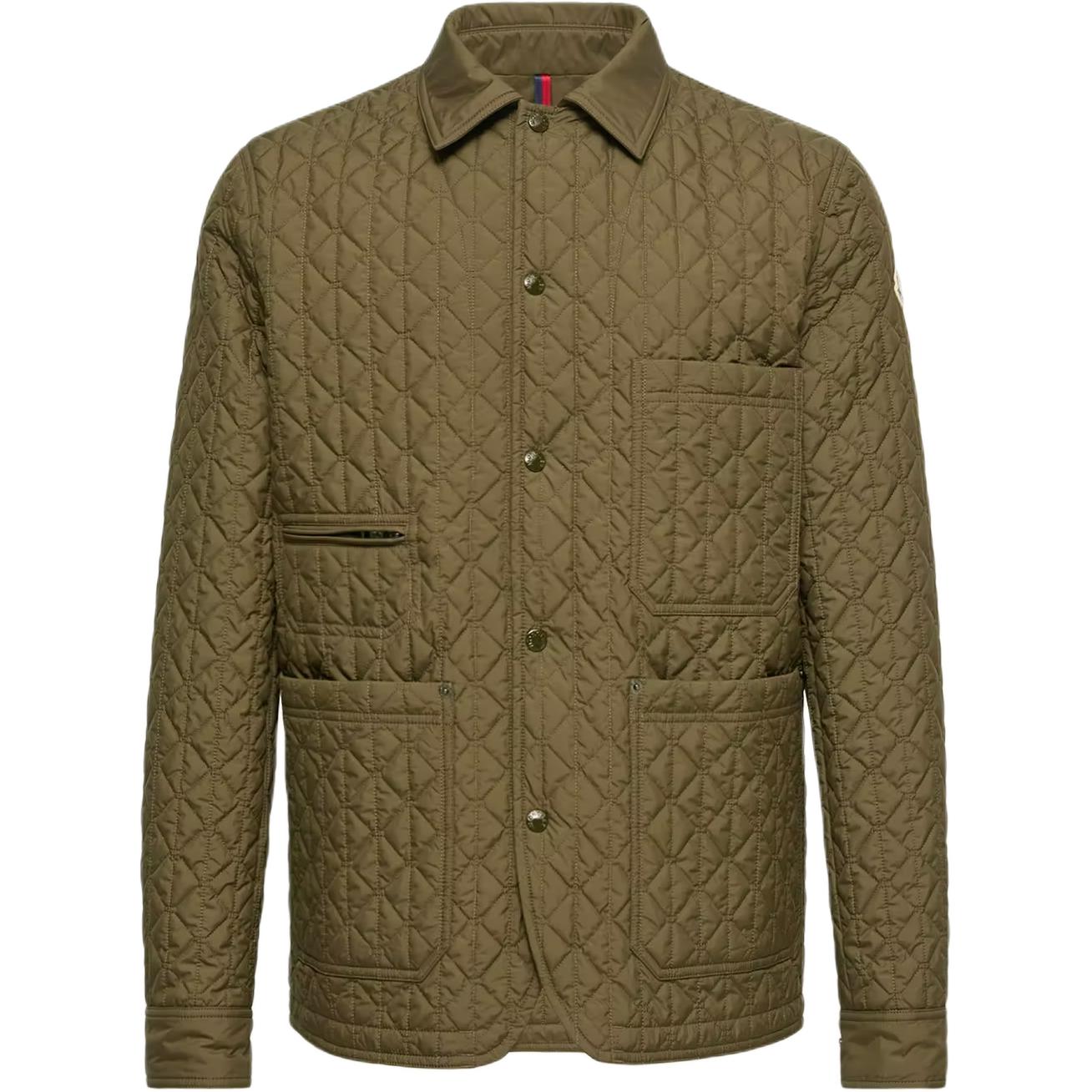 Мужская куртка Moncler Theoline (зеленая)