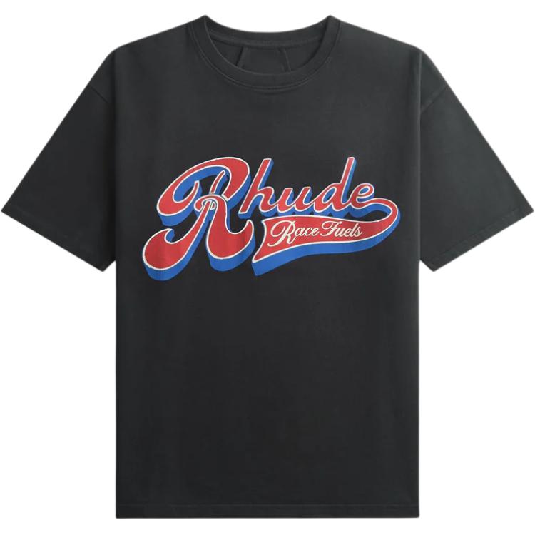 Мужская футболка RHUDE T (черная)