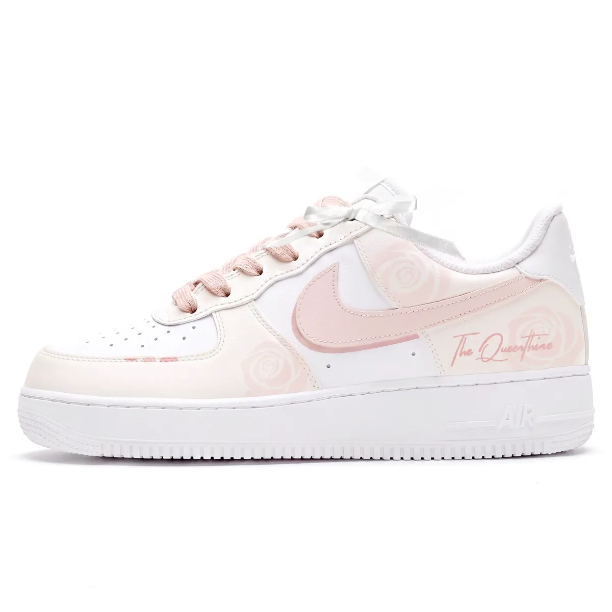Nike Air Force 1 Rose Kiss Low top Skateboard Shoes Women's Pink