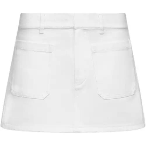 DIOR Dioriviera SS25 Casual Short Skirts Women's White